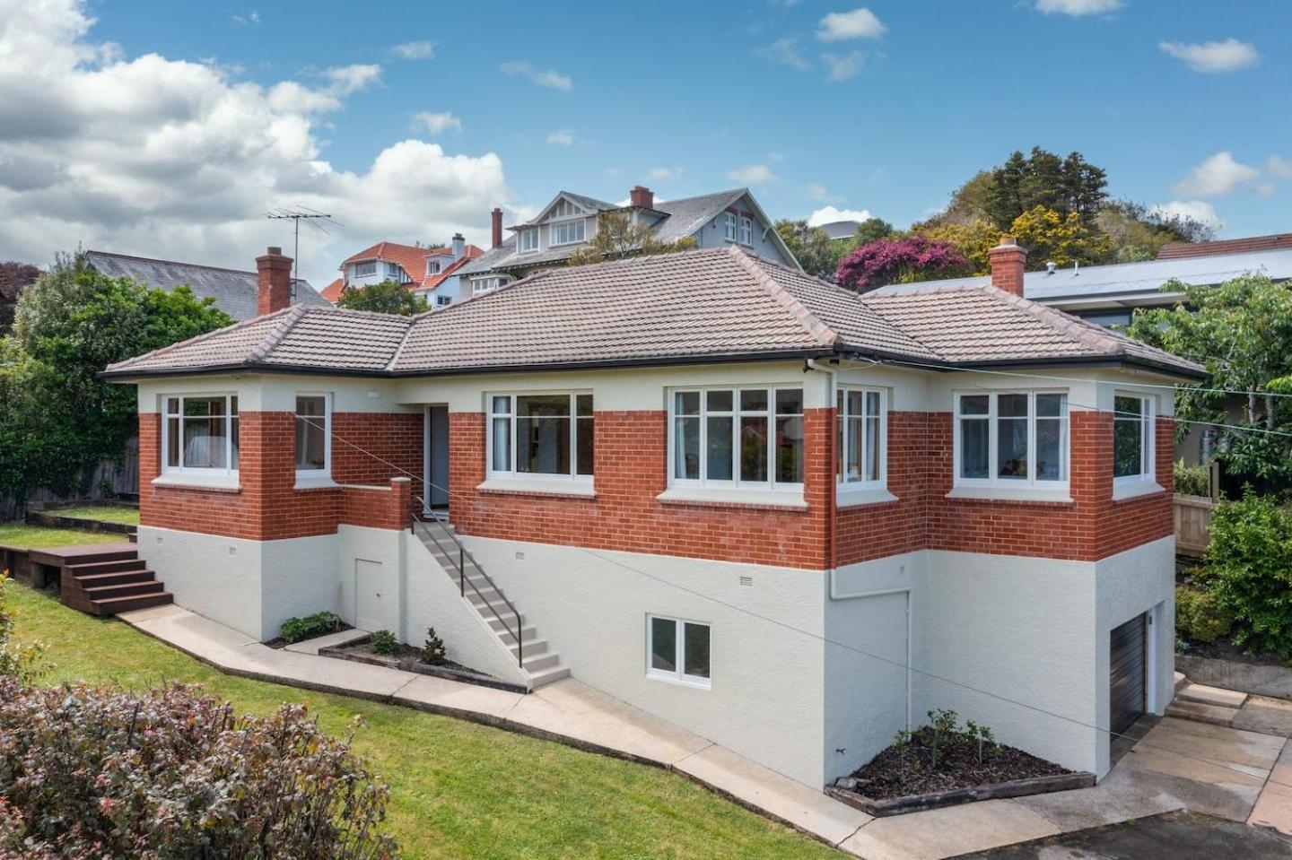Stunning Family Home In Andersons Bay Dunedin Luaran gambar